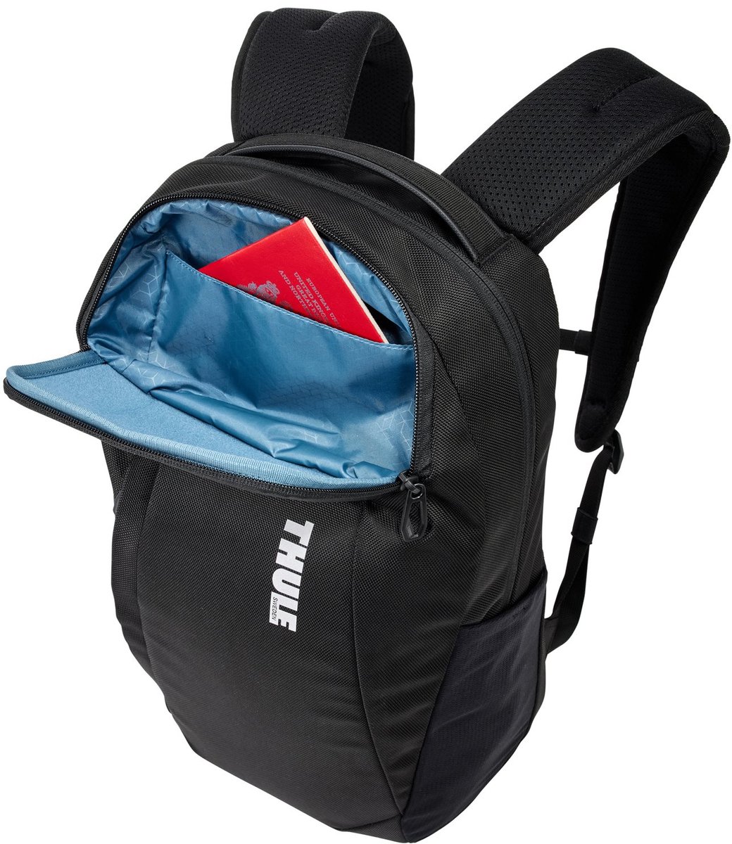THULE vrije tijd rugzak rugzak met laptopvak Accent Recycled Backpack 20L Black zwart – foto 8
