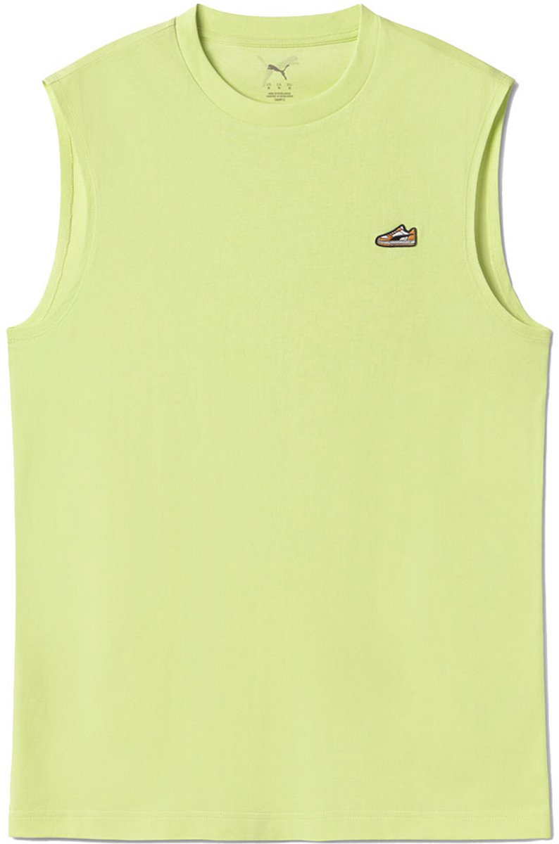 Puma Sneaker Mouwloos T-shirt L Man Cool Cucumber