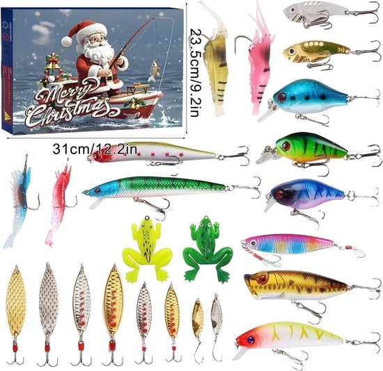 Westin 2025 Advent Kalender – Softbaits voor Baars & Forel