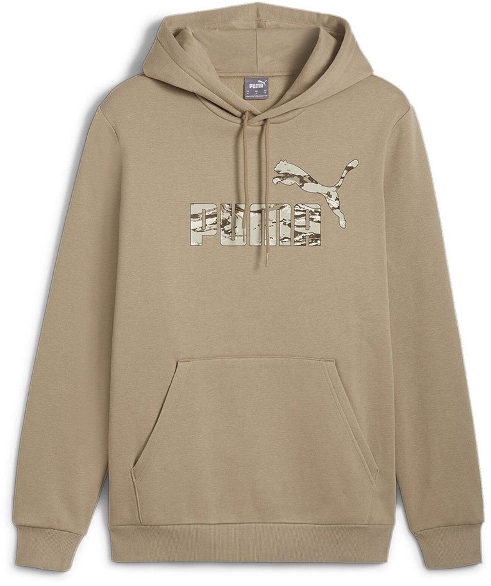 Puma Ess+ Camo Hoodie S Man Oak Branch