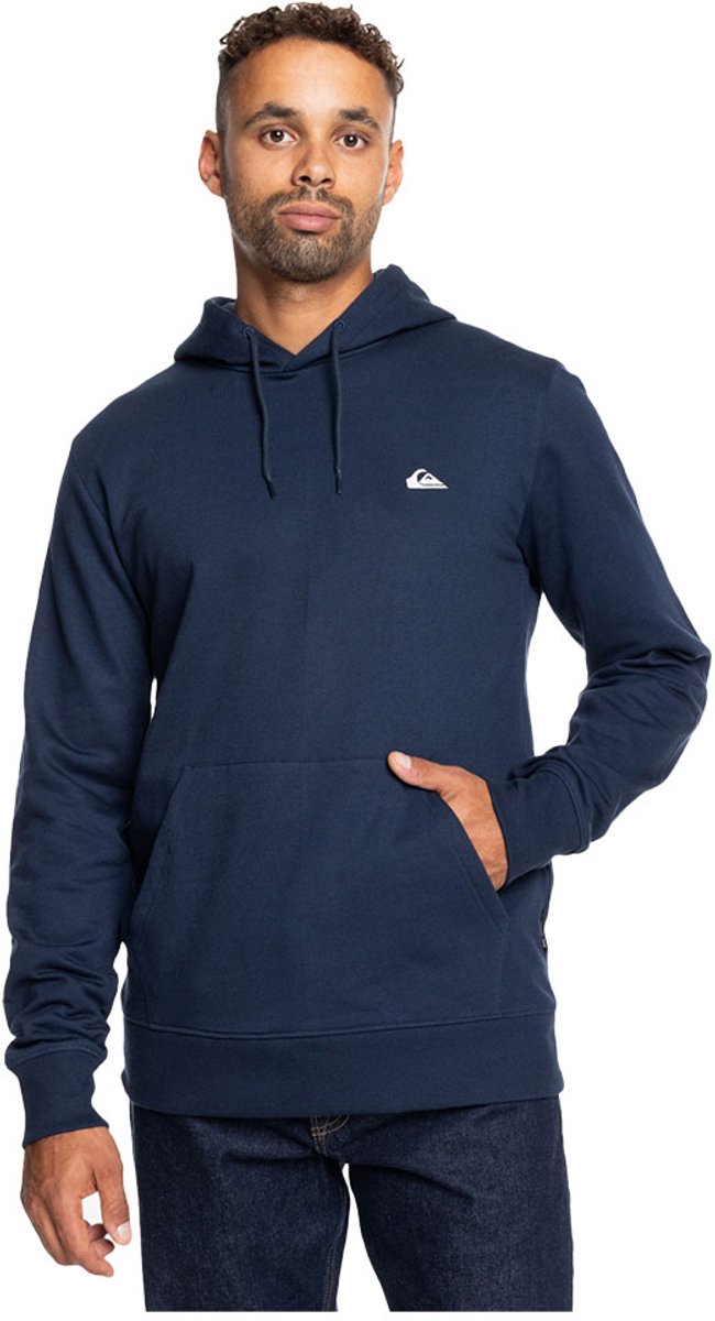 Quiksilver Basic Hoodie S Man Marineblauw