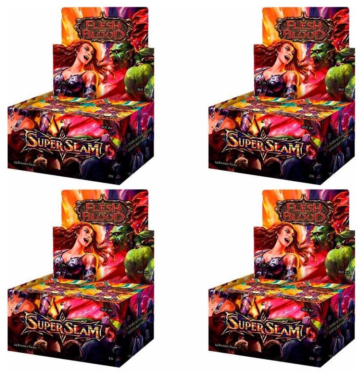 Flesh and Blood TCG Super Slam Booster Case (EN)