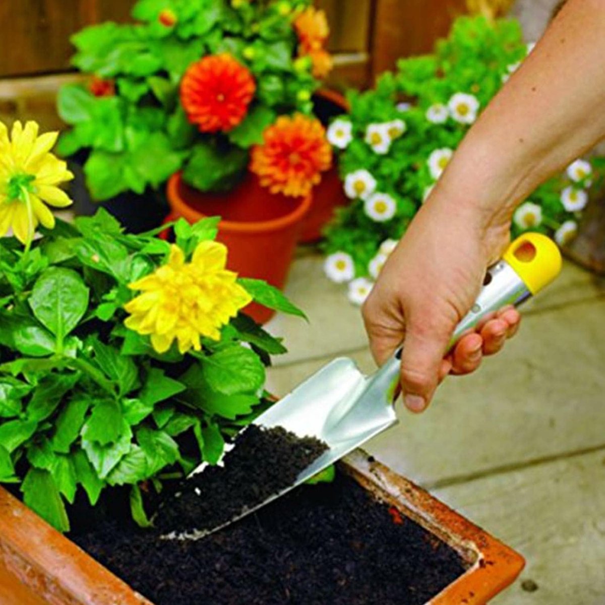 Wolf-Garten Flower Trowel LU-Z - width 8 cm - hand tool