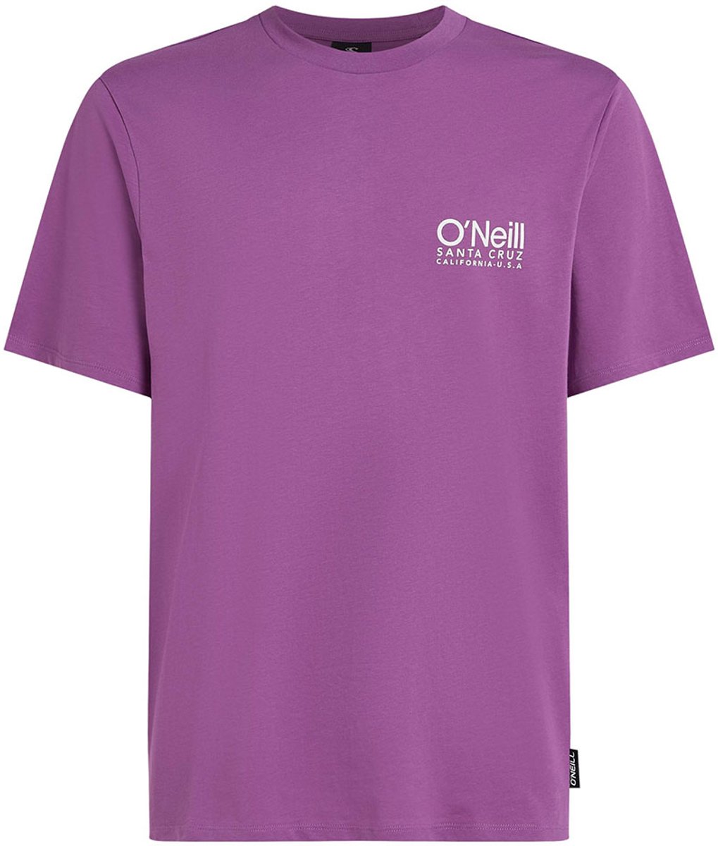 O´neill Original Cali Logo T-shirt Met Korte Mouwen S Man Sweet Grape