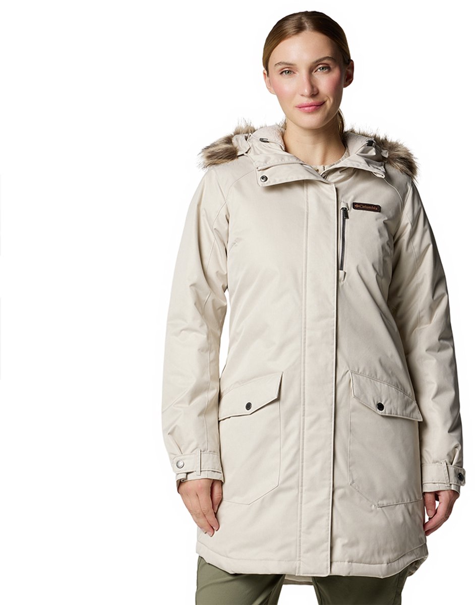 Columbia Suttle Mountain™ Long Parka XL Vrouw Dark Stone
