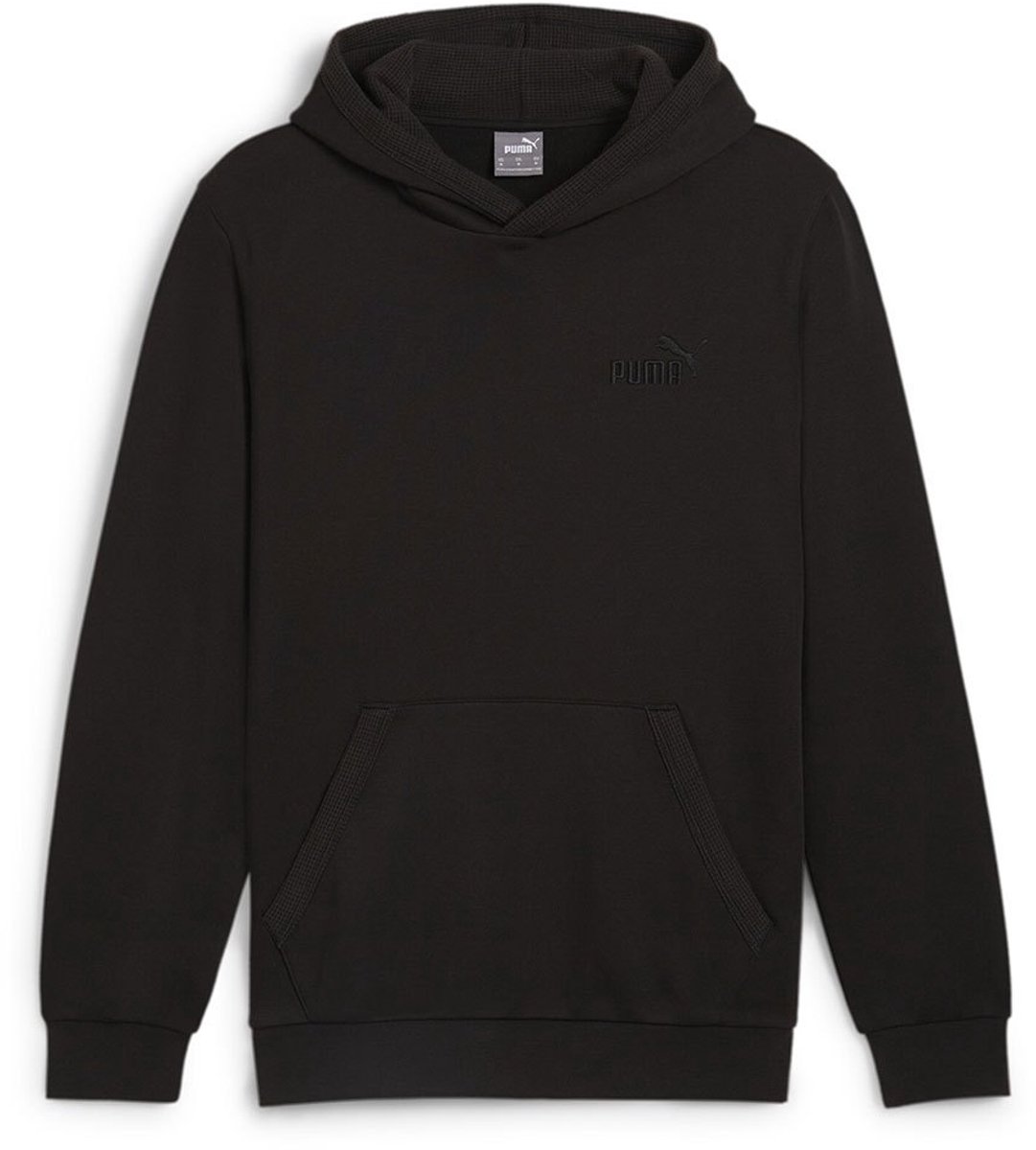 Puma Ess Elevated Hoodie L Man Zwart