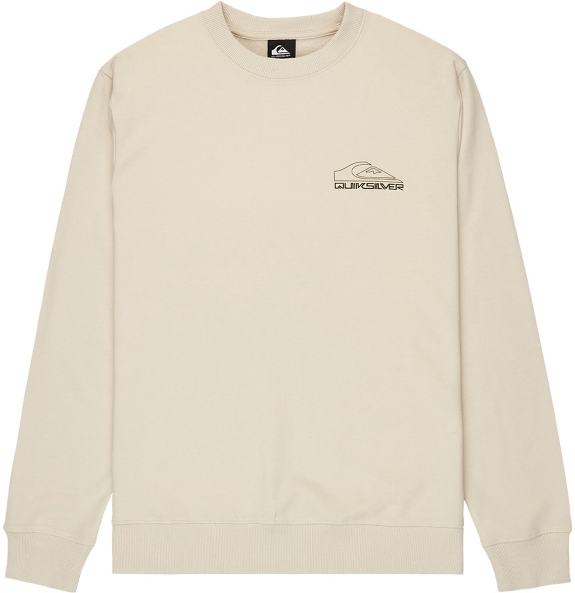Quiksilver Basic Graphic Sweatshirt XL Man Birch