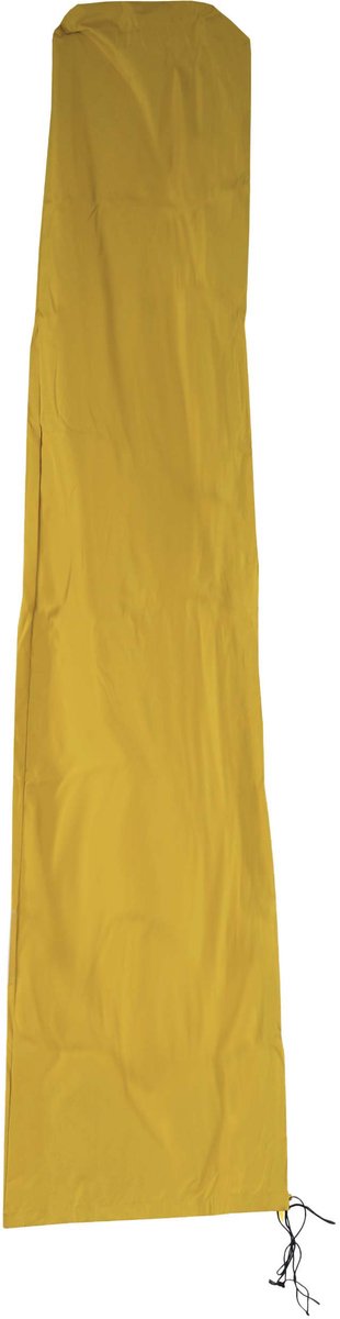 MCW Beschermhoes Meran voor marktparasol tot 5 m, afdekhoes met ritssluiting ~ geel