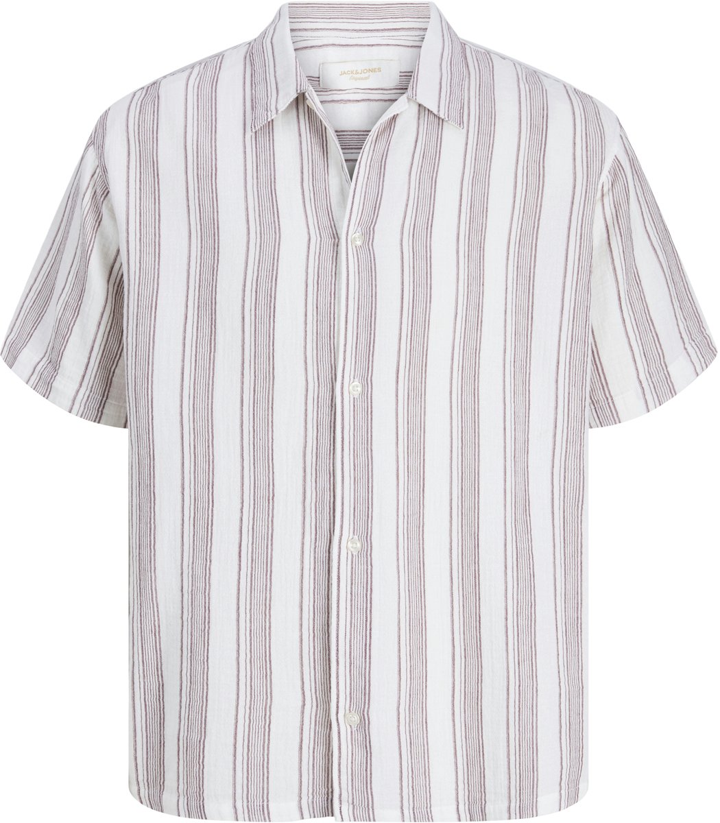 JACK&JONES - JORNANTUCKET DOUBLE CLOTH SHIRT SS E PLS - Jongens - Overhemden