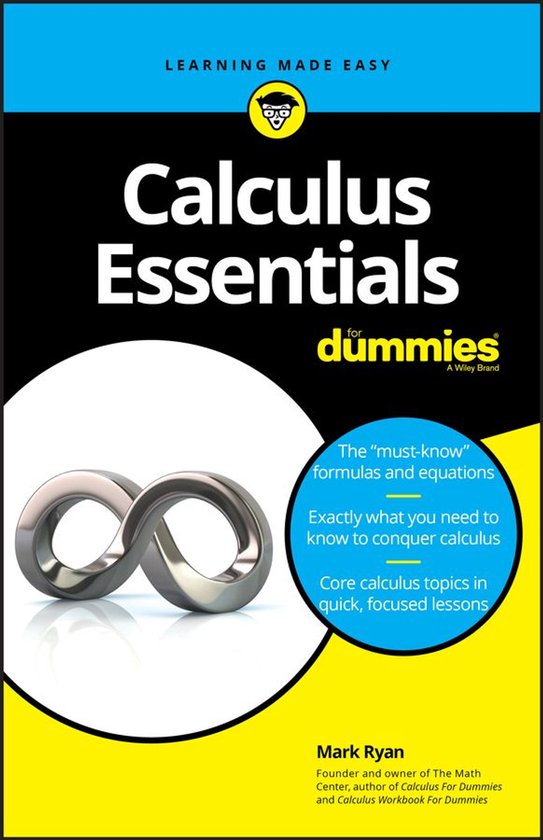 Calculus Essentials For Dummies - cover