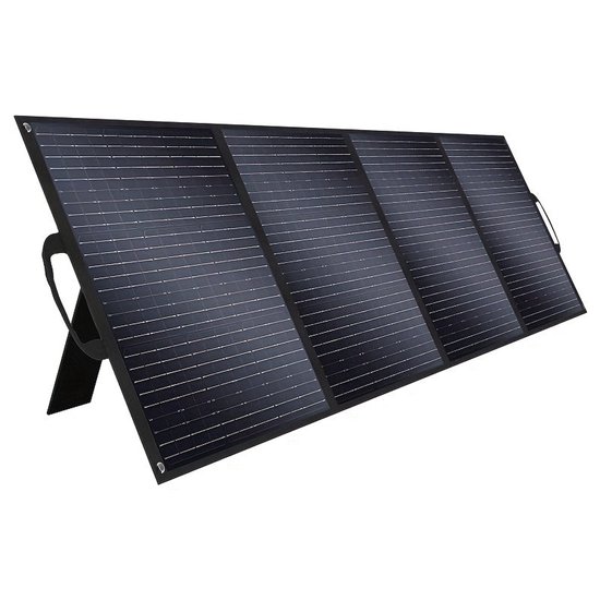 Eujgoov 80W Opvouwbare Zonnepaneel Oplader Efficiënt voor Camping