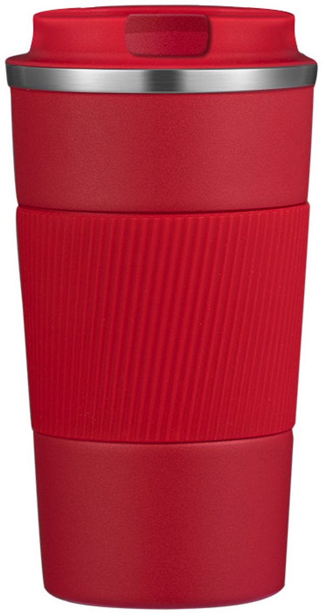 Thermobeker-Isolatie-RVS-Travel-Mok-Uitlaufsicher-Rood
