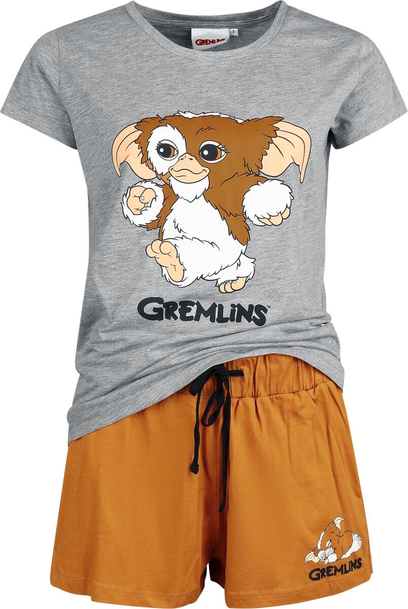 Gremlins Gizmo Pyjama meerkleurig S Polyester -