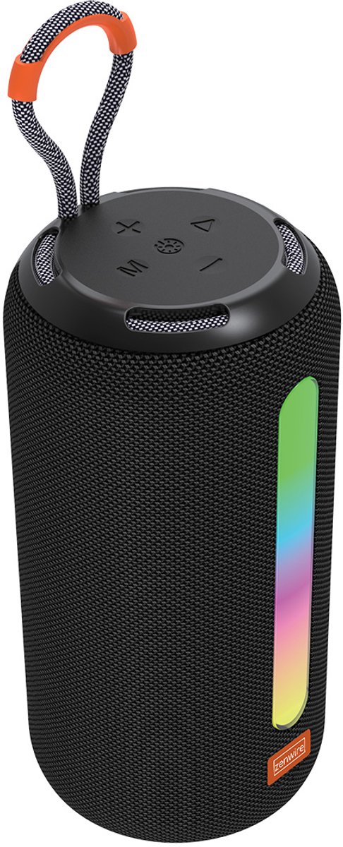 Zenwire Vibe BS-09 Bluetooth Speaker - Draadloze Draagbare Luidspreker 26W - Bluetooth 5.3 - FM Radio - IPX4 - TWS - USB-C - Micro SD - RGB — afbeelding 5