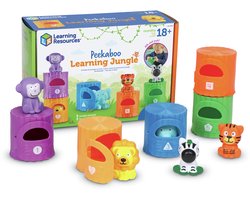 Learning Resources Peekaboo Leerset Jungle - Vanaf 18 maanden