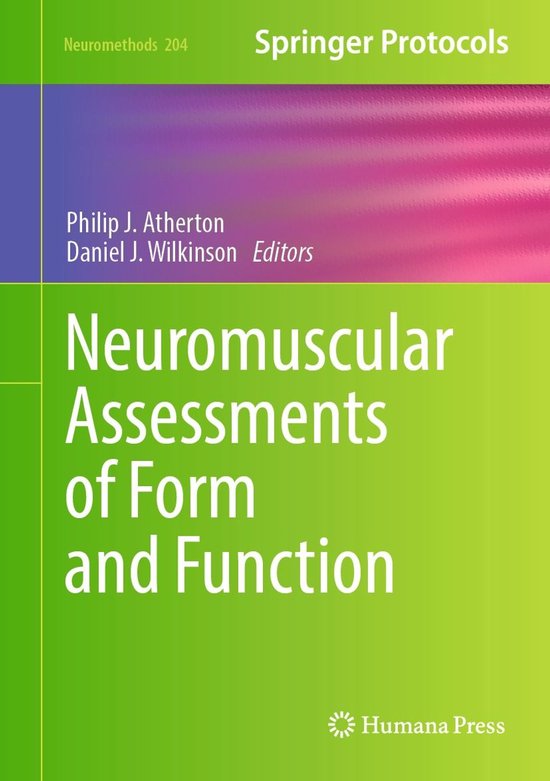 Springer Protocols - Neuromuscular Assessments of Form and F ... - cover