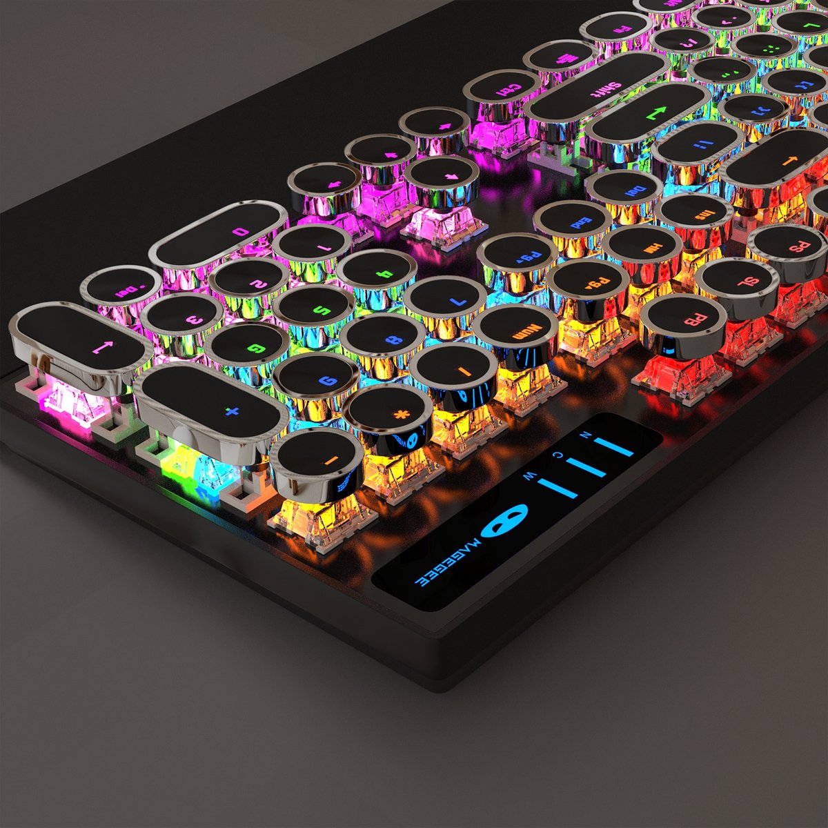 MageGee MK-Storm - Mechanisch Toetsenbord met Retro Keycaps thumbnail 5