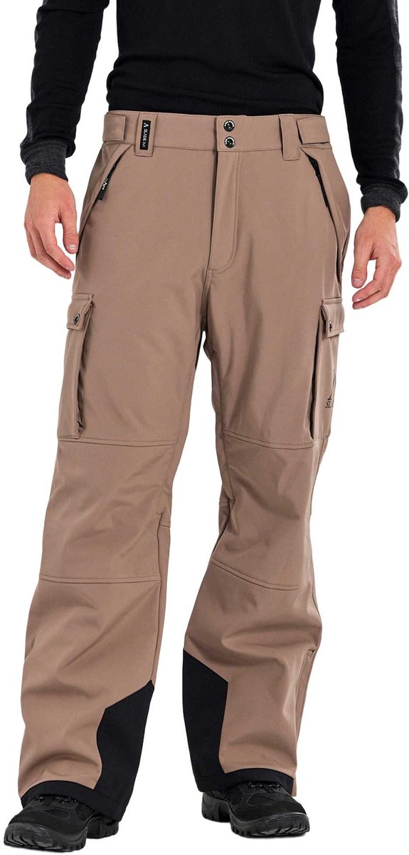 Slade Colorado Softshell Cargo Broek – Snowboardbroek heren Coffee