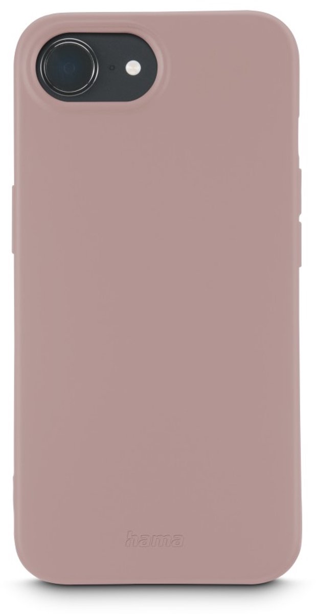 Hama hoesje geschikt voor Iphone 16e / 17e - Fantastic Feel cover - Nude