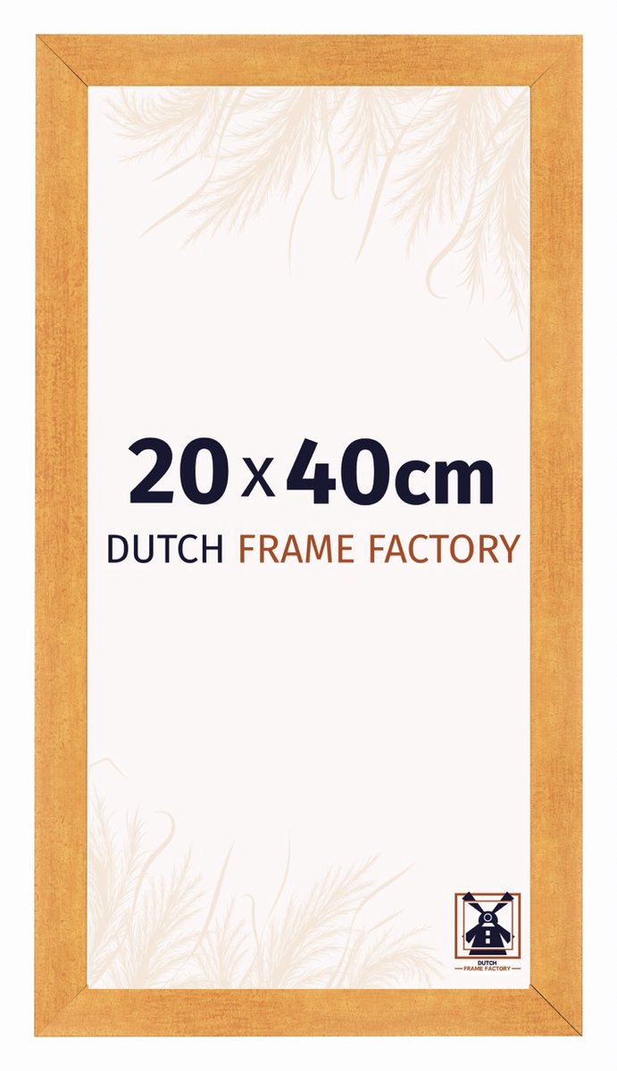 Dutch Frame Factory Fotolijst 20x40 cm - MDF - Oranje - Praag