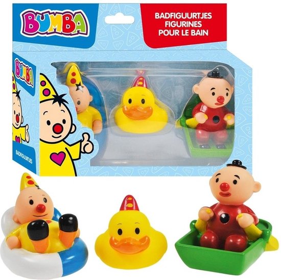 Bumba badspeelgoed - badfiguurtjes - 3 stuks