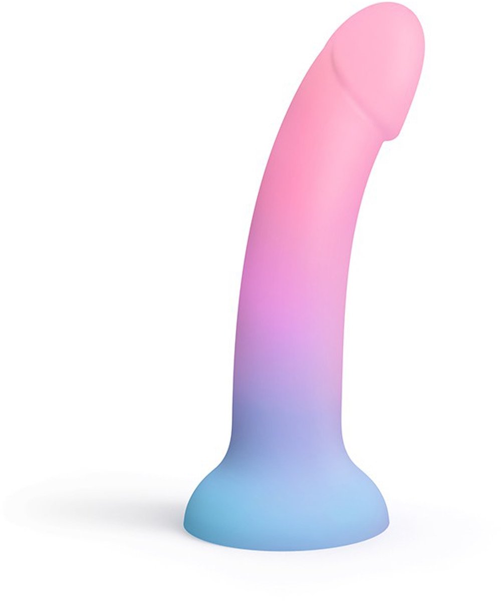 Love to Love - Utopia - Dildolls - Gladde Dildo - Roze/Violet/Blauw XL