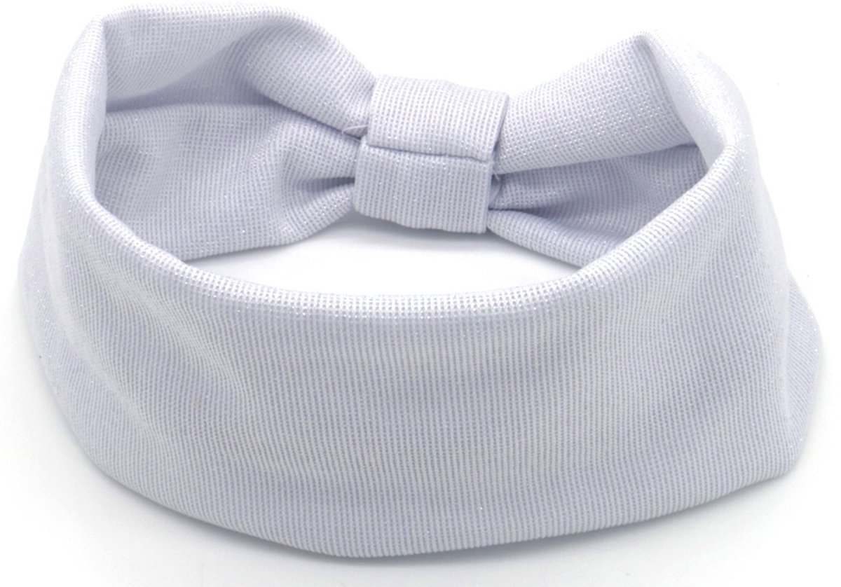 Elastische Haarband met Glitter - Brede Hoofdband 8cm