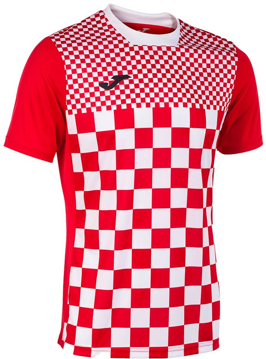 Joma Flag Iii T-shirt Met Korte Mouwen Rood,Wit M Man