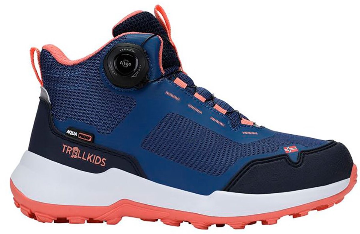 Trollkids Trollfjord Wandelschoenen Wit,Oranje,Blauw EU 31 Kinderen