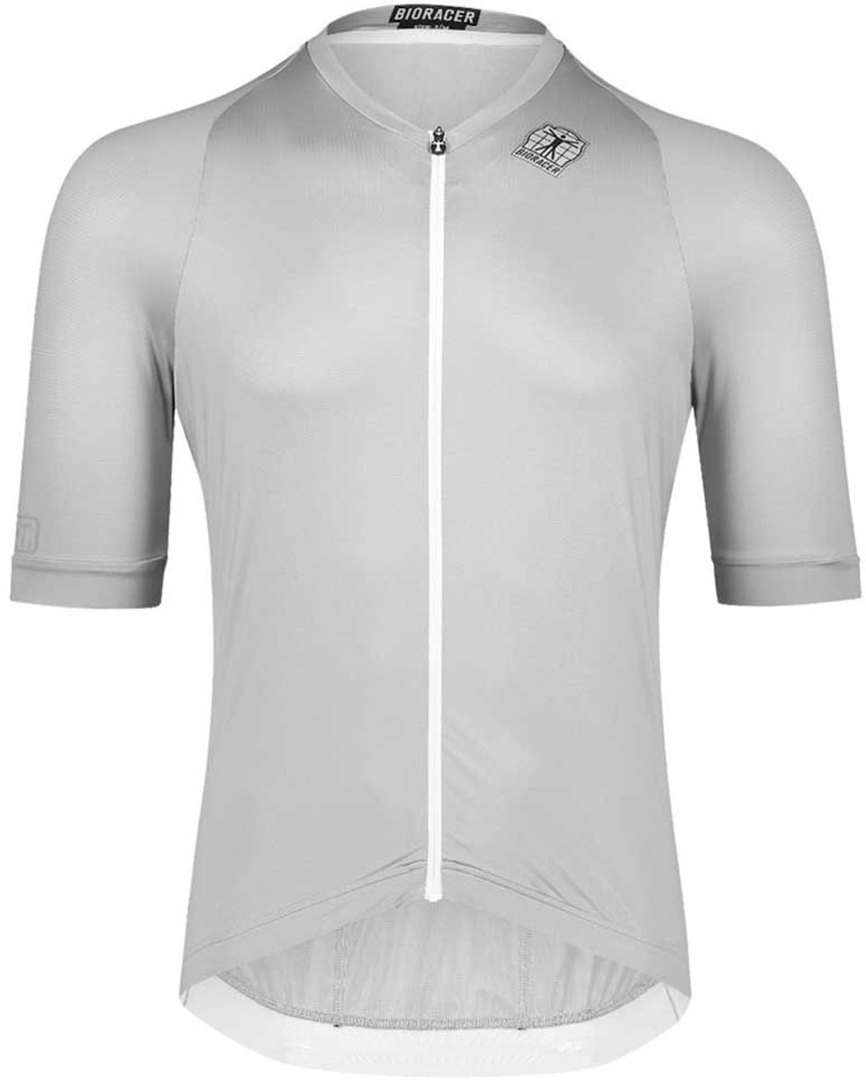 Bioracer Icon Metalix Korte Mouw Wielertrui Wit M Man