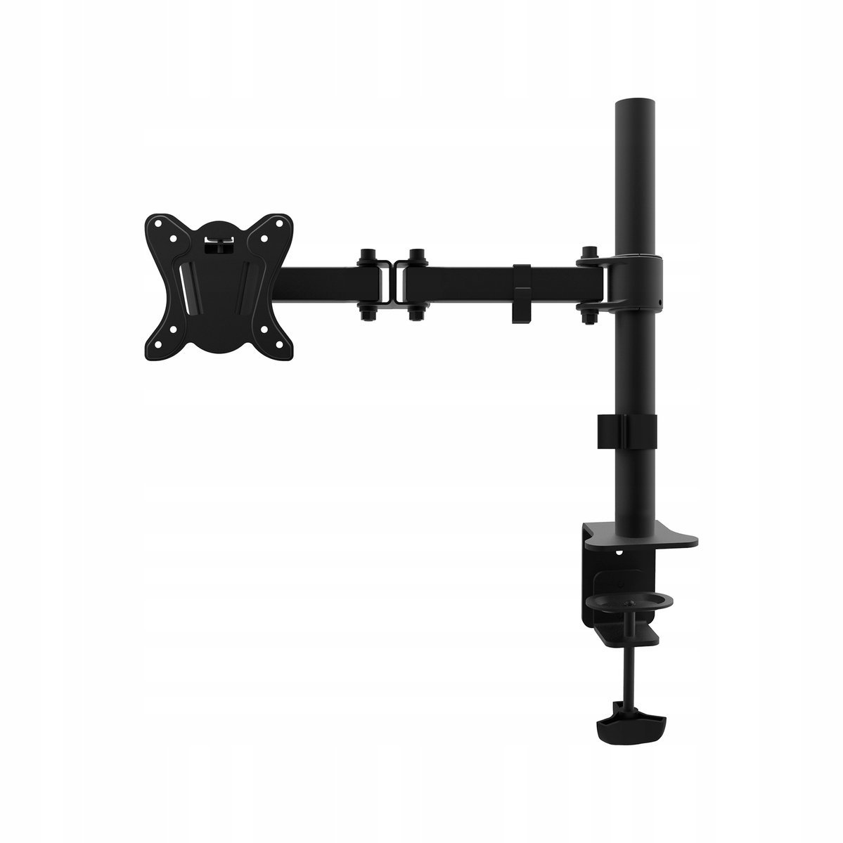 Verstelbare Monitorarm Cabletech UDT-C012 voor 13-27" Schermen, Zwart
