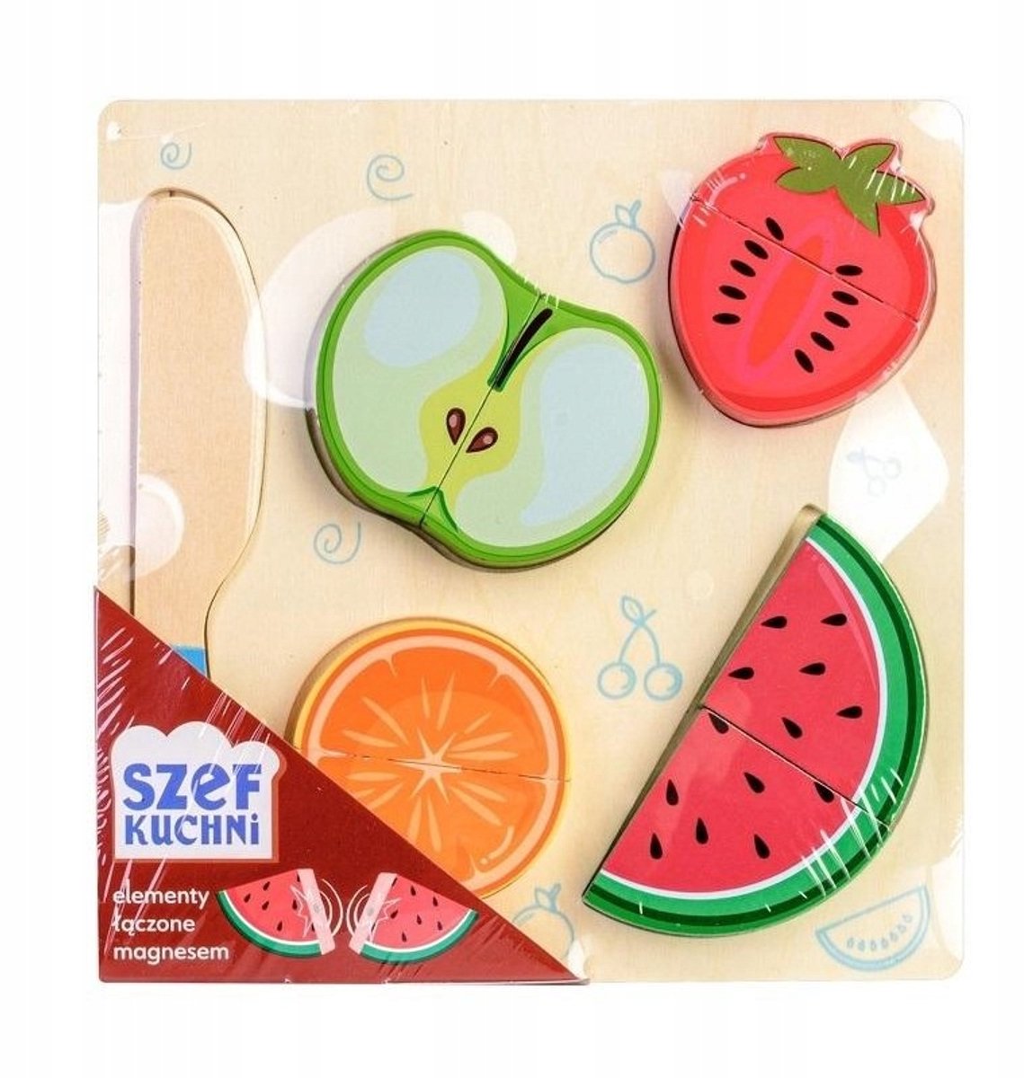 Houten Snijspeelgoed Fruit voor Kinderen - Educatief en Veilig