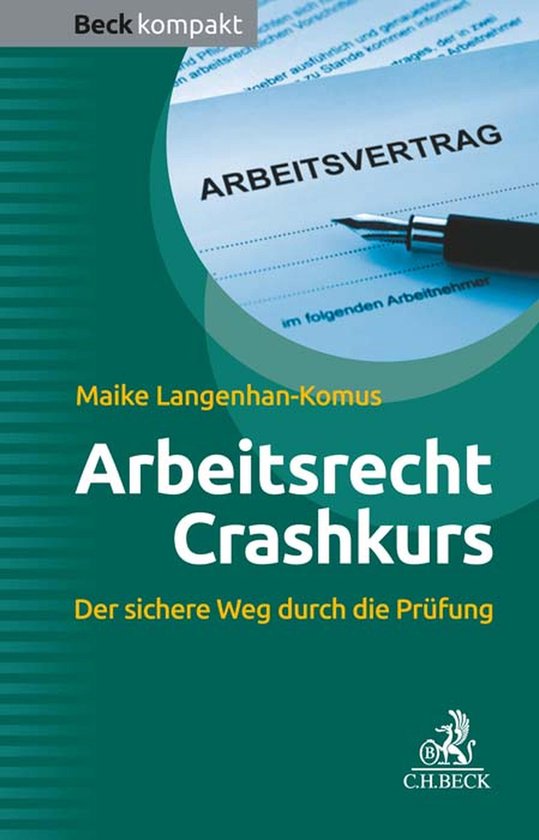 Beck kompakt - Arbeitsrecht Crashkurs - cover