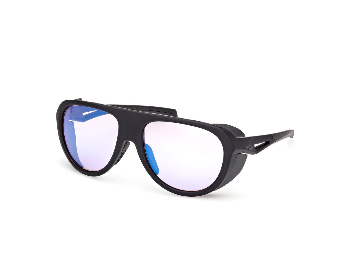 Adidas Sport Sp0110 Fotochromatische Zonnebril Mirror/CAT3 Zwart