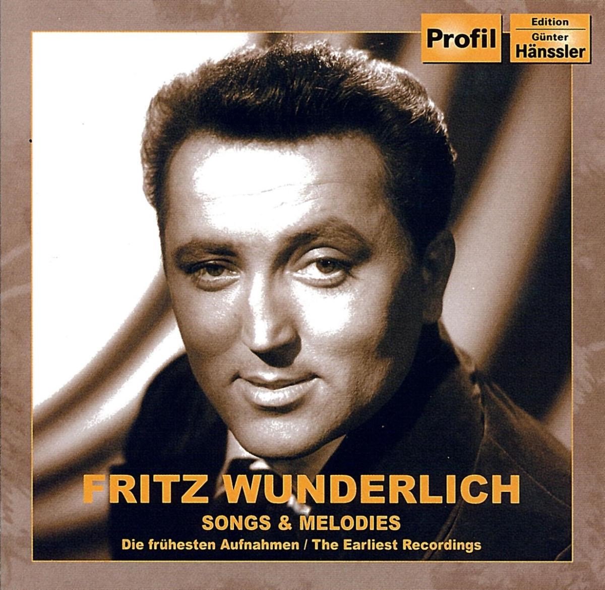 Fritz Wunderlich - Songs & Melodies - The Earliest Recordings (CD)