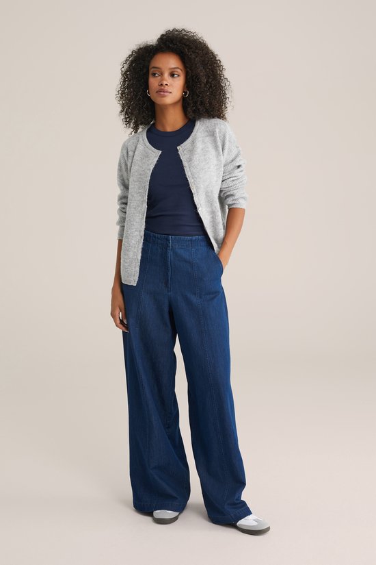 WE Fashion Débardeur femme côtelé