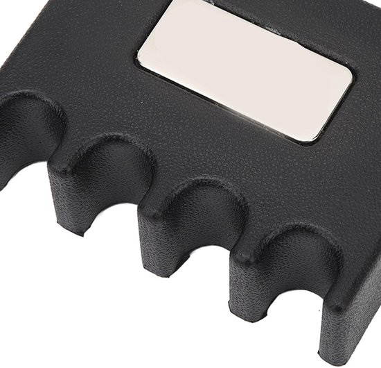 Dailygoods - Dailygoody - Pool Cue Holder - 4 Holes - Antislip Billiard Stick Steun - Stabiele ondersteuning - Billiard accessoires - Ideaal voor biljartliefhebber van Dailygoods — afbeelding 2