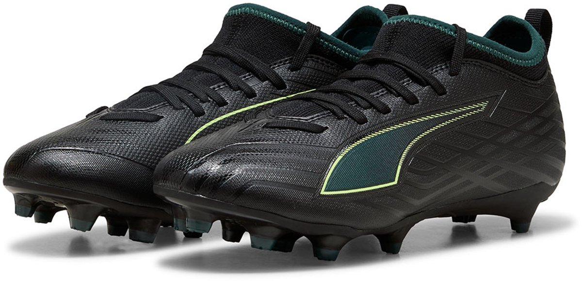 Puma Ultra 6 Match Fg/ag Voetbalschoenen Voor Kinderen Zwart EU 36