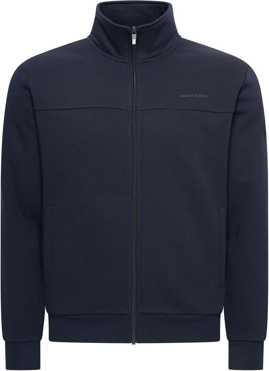Mario Russo Full Zip Linea -Vest Heren - Trui Heren - Coltrui Heren