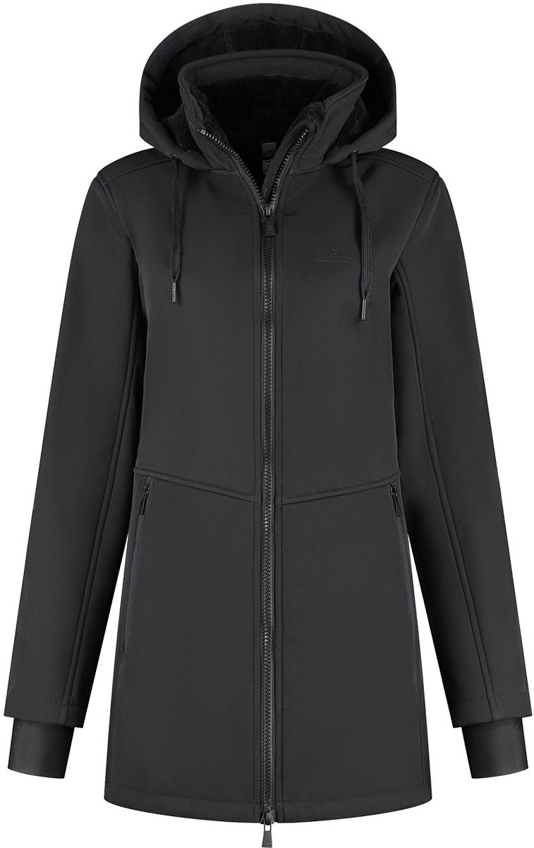 Kjelvik Maren Dames Outdoorjas - Black