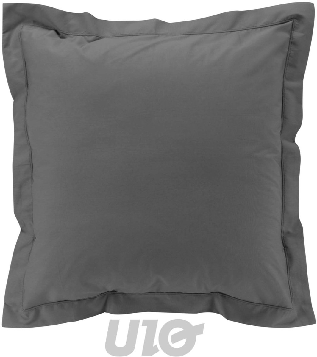 U1O Percale kussenslopen_ antraciet