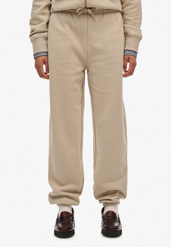 Pantalon Superdry Essential Logo Jogger HB pour femme - Gris pavé