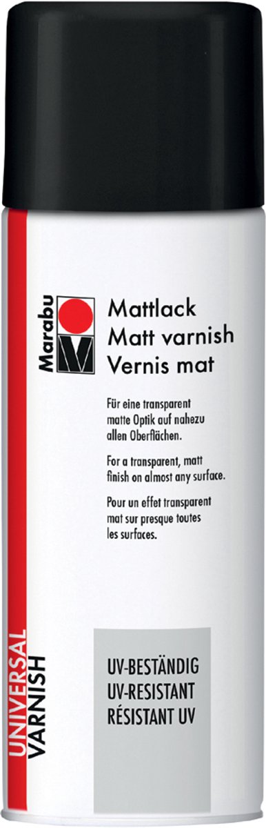 Marabu matte vernis, mat, UV-bestendig, 150 ml bus