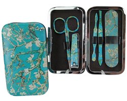 Manicuresetje - Van Gogh - Amandelbloesem - 5-Delig - Souvenir - Relatie Geschenk