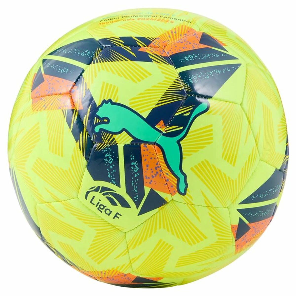 1200x1200.jpg Voetbal Puma Orbita Liga F Ms Geel Mini - Afbeelding 1