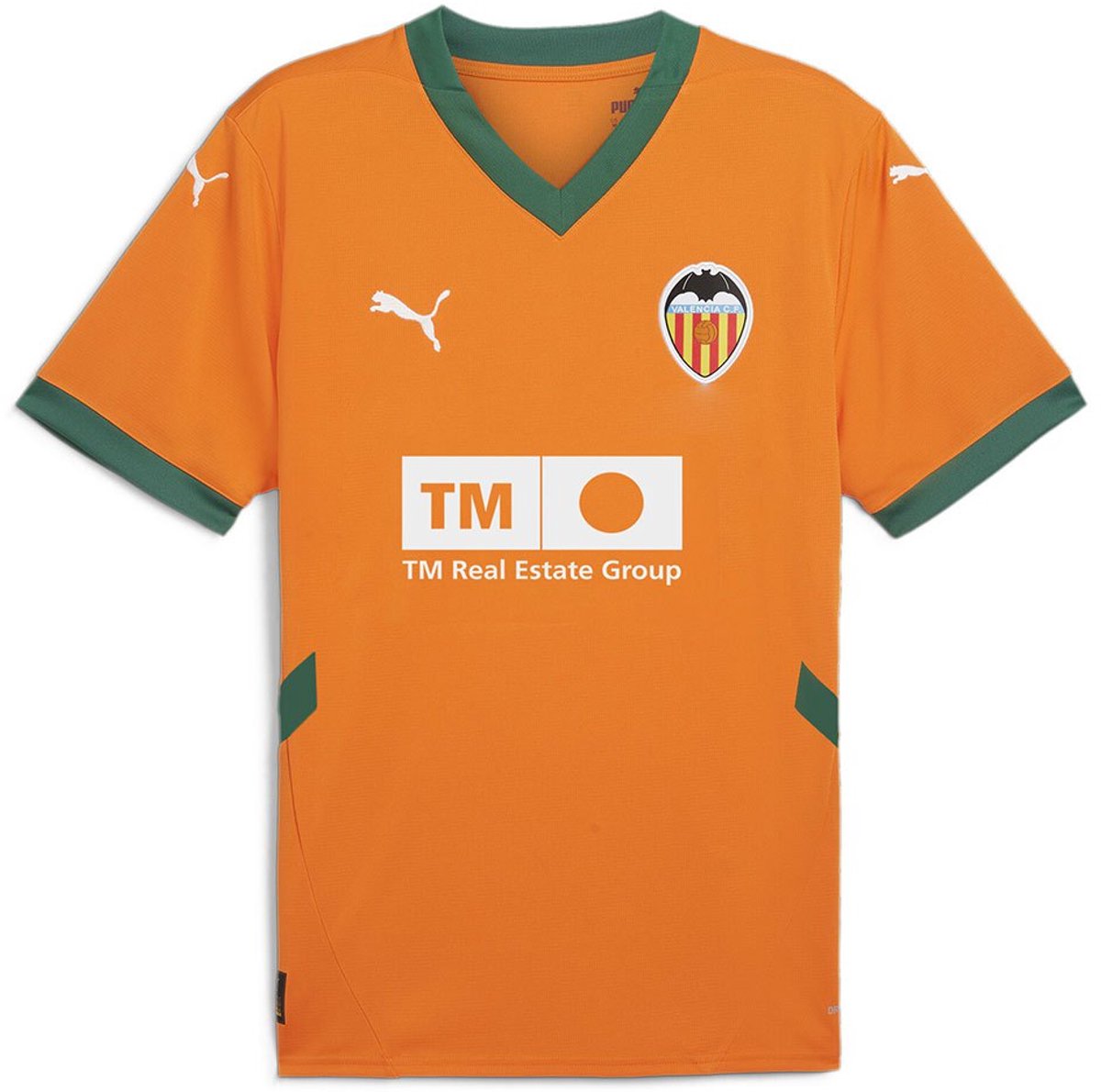 Puma Valencia Cf 24/25 Derde T-shirt Met Korte Mouwen M Man Oranje