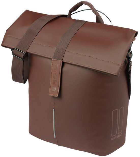 Basil City fiets Shopper MIK Studs, 14-16L,bruin van Basi — afbeelding 2