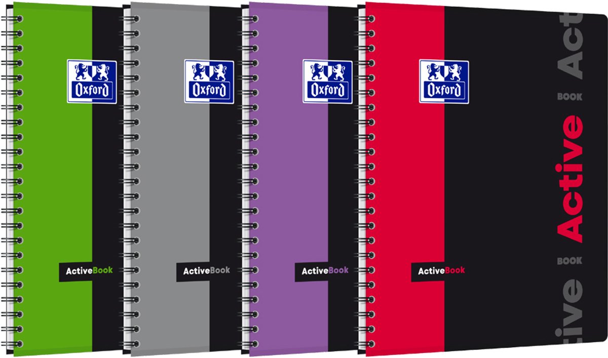 Oxford 400019519 schrijfblok & schrift Rood A4