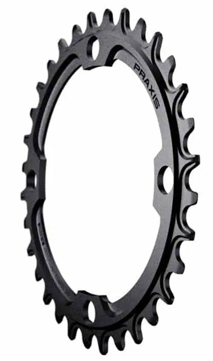 Praxis Mtb 104bcd 1x Narrow Wide Alloy Kettingblad Zilver 34t