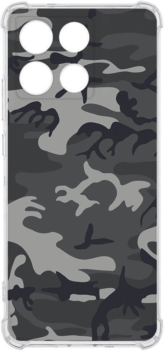 Motorola Moto G56 Hoesje – Army Light TPU Back Cover Bescherming
